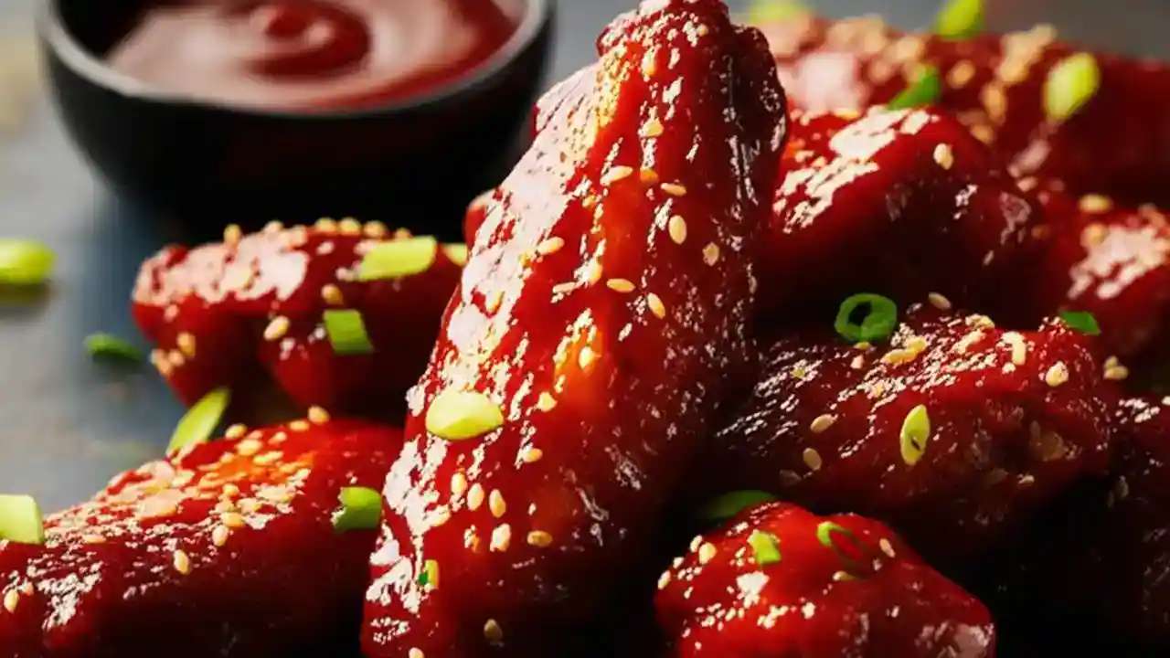 Baked & Crispy: Master Sweet & Spicy Gochujang Chicken Wings